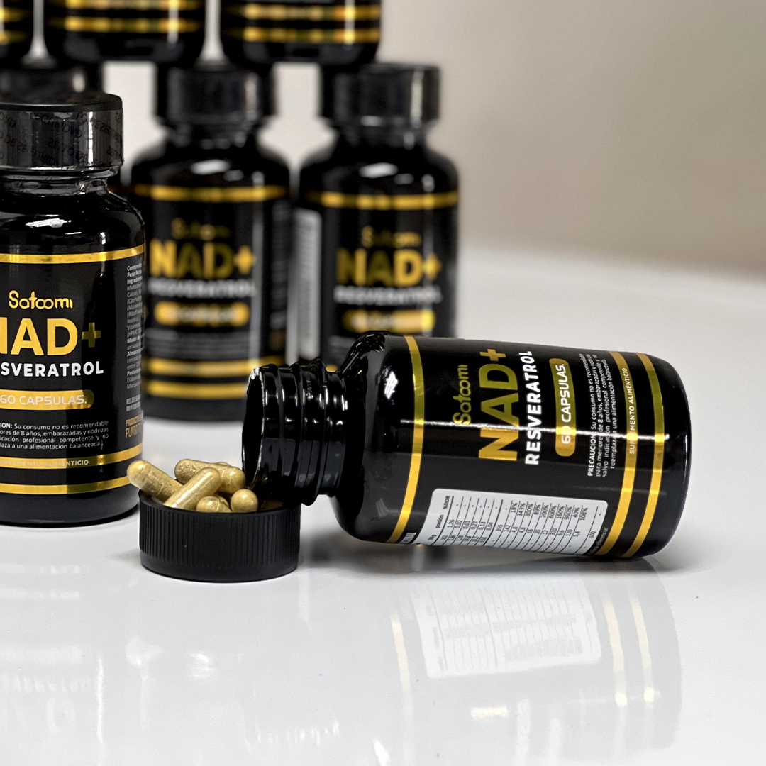 Nad+Resveratol Satoomi (60 Capsulas)