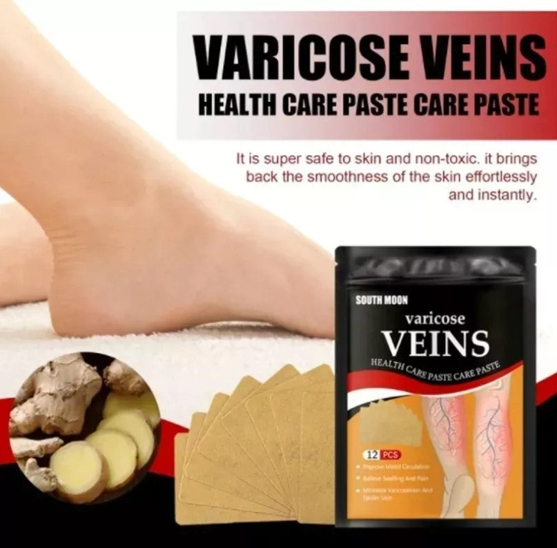 6 Paquetes de Parches De Pierna Para Varices