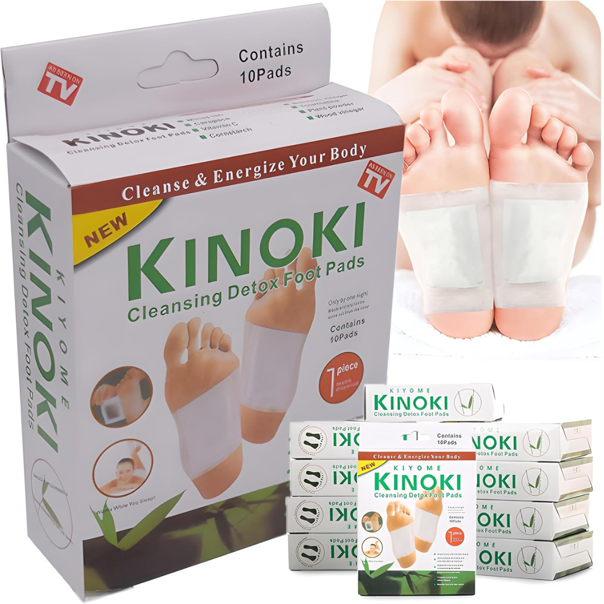 Pack 3 Cajas Kinoki (30 Unidades)