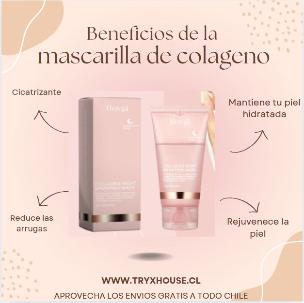 Mascara Facial de Colágeno