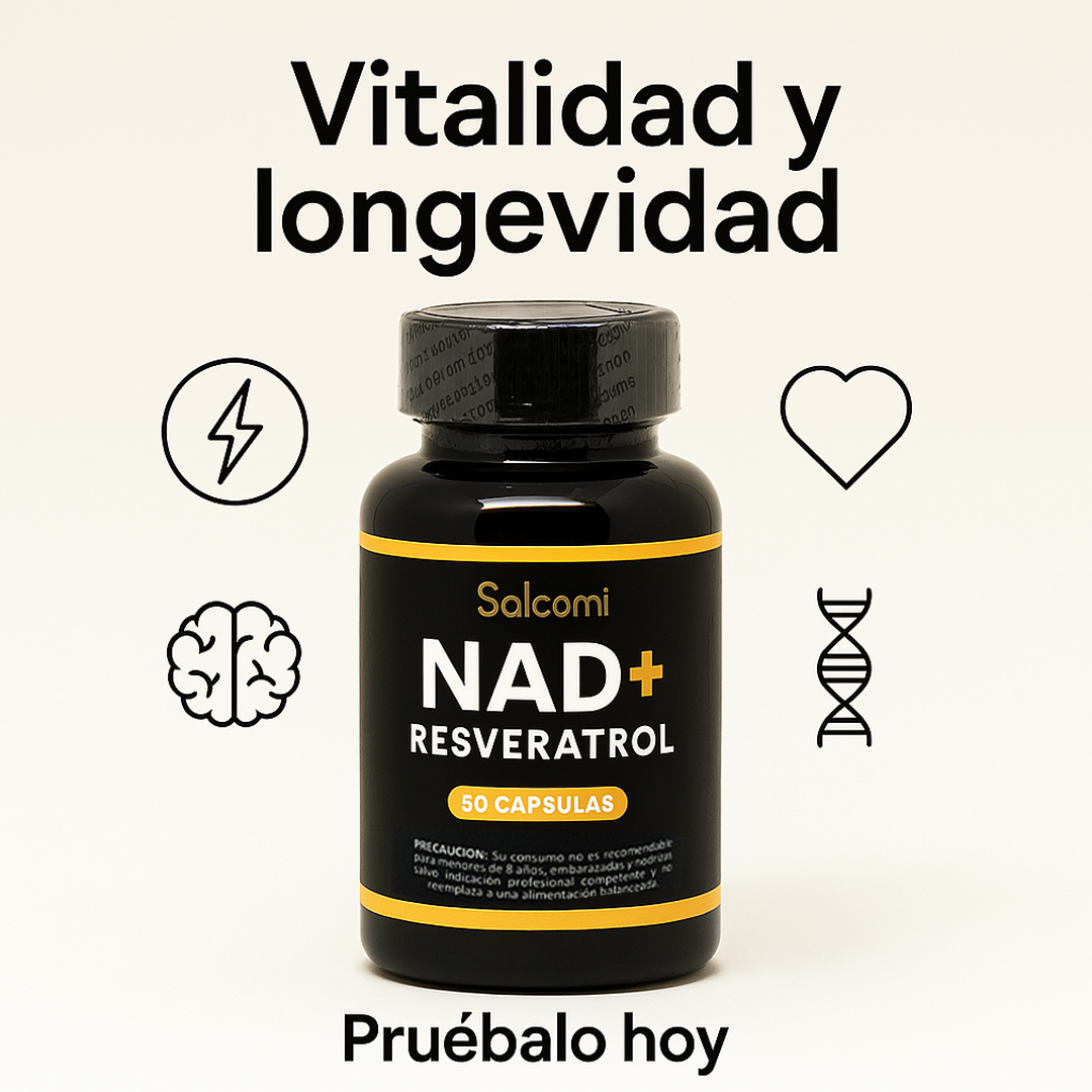 Nad+Resveratol Satoomi (60 Capsulas)
