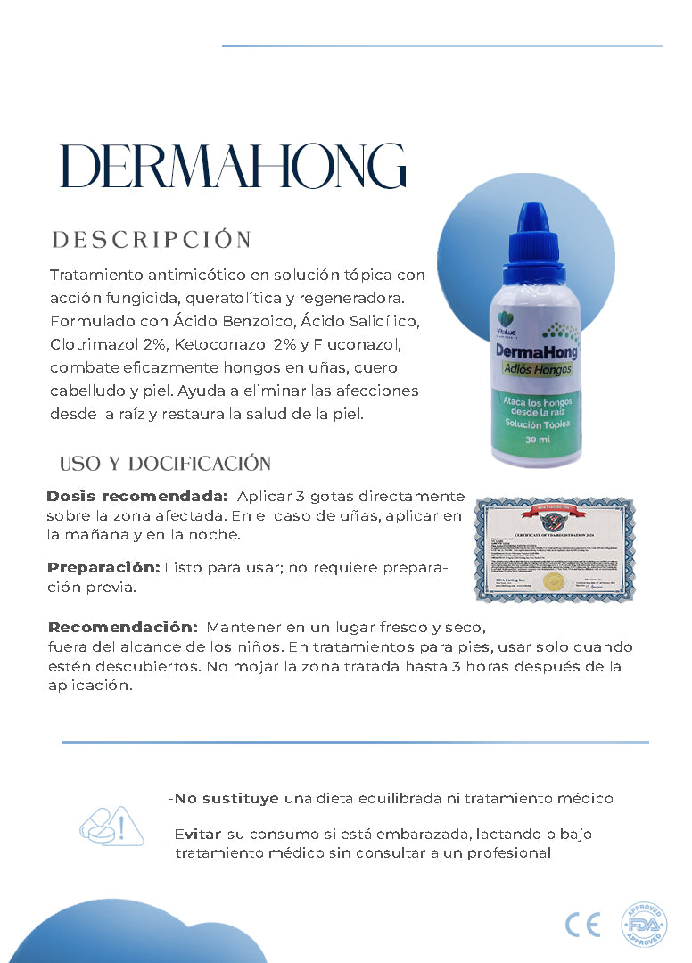 Derma Hong (3 Frascos)