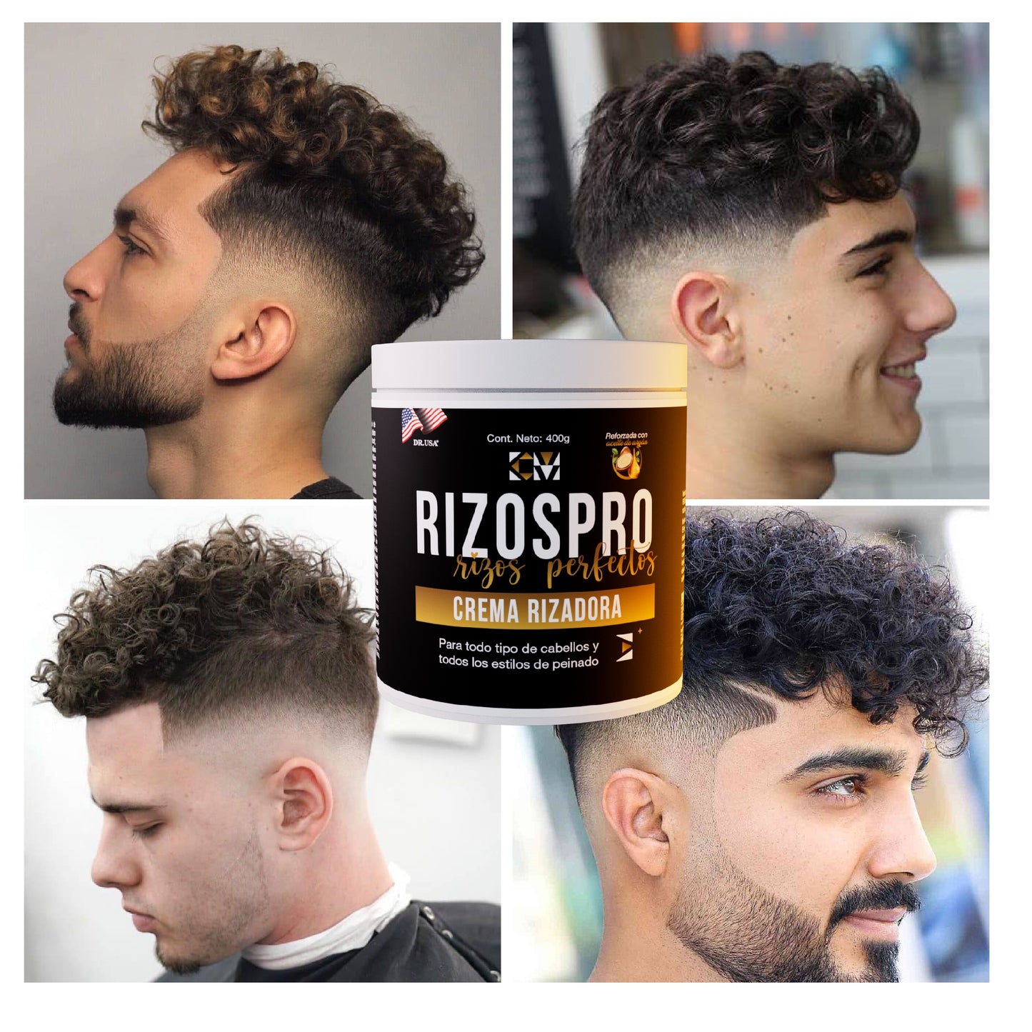 Crema Rizos PRO