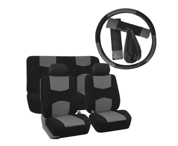 Set Cubre Asiento Eco Cuero