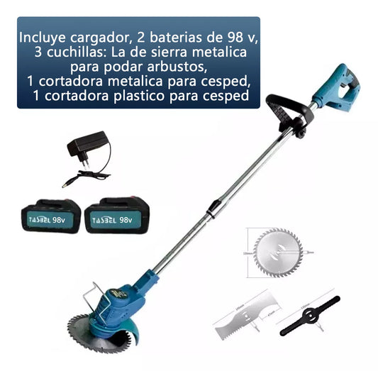 Cortacésped Inalámbrica 2 Baterias 98v